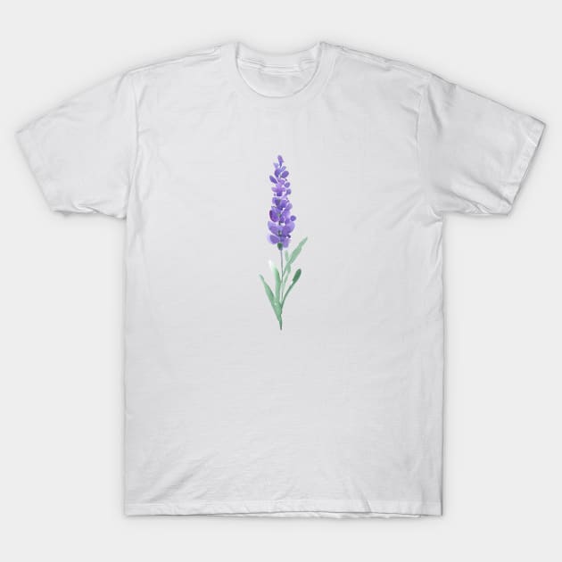 Lavender T-Shirt by KaylaPhan